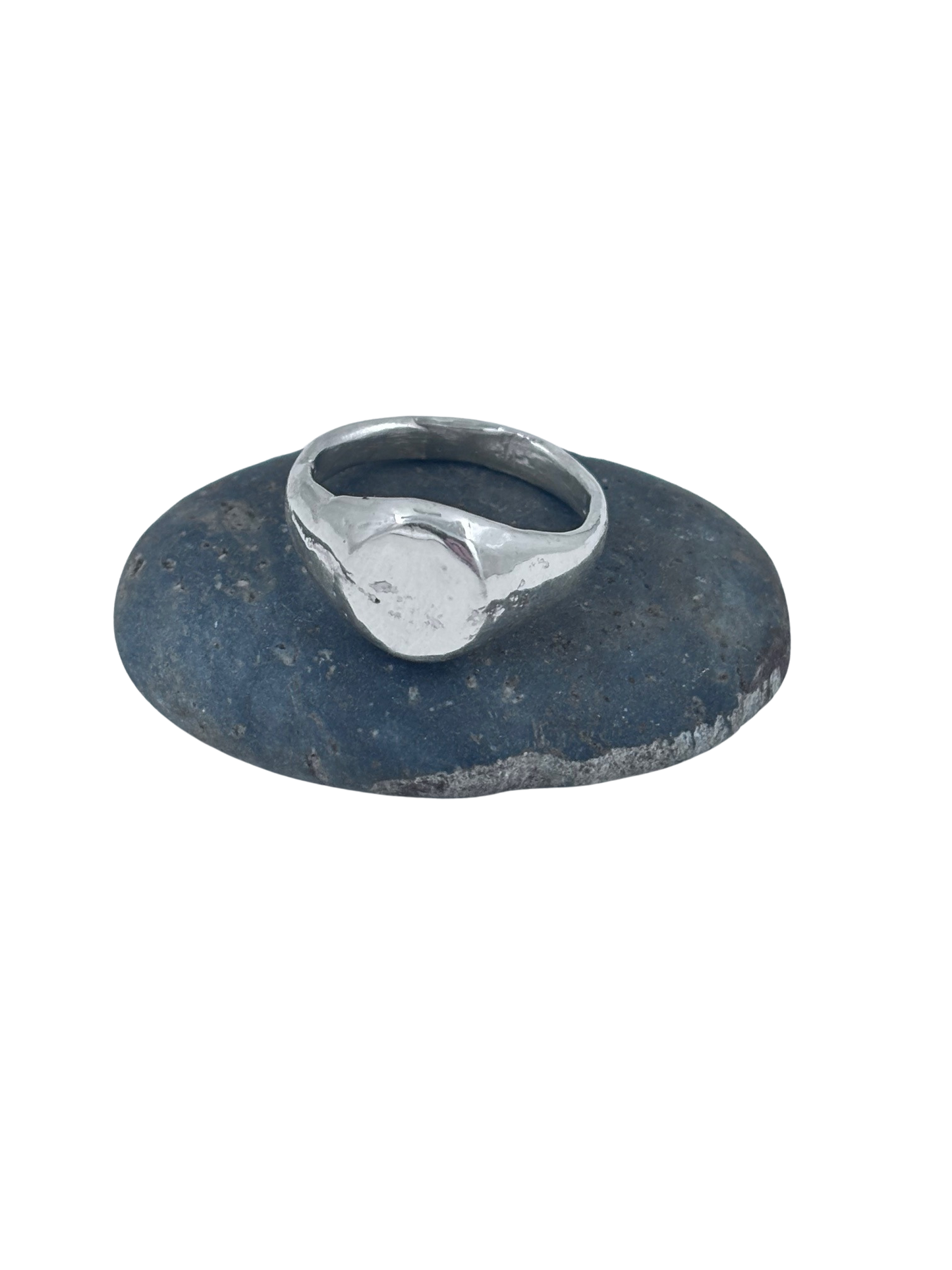 Sand Casted Signet Ring