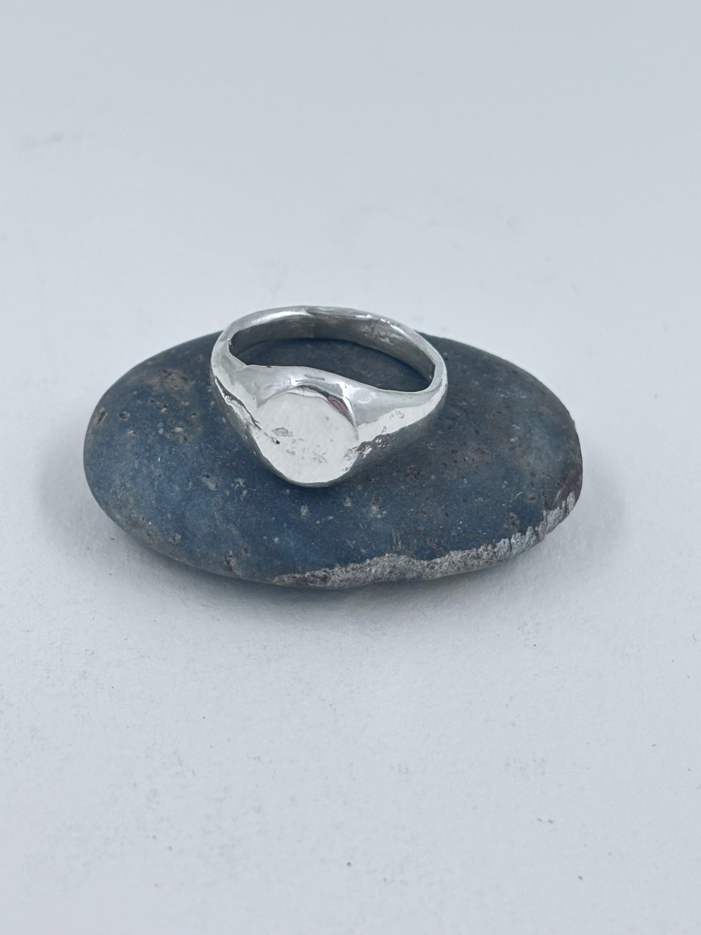 Sand Casted Signet Ring