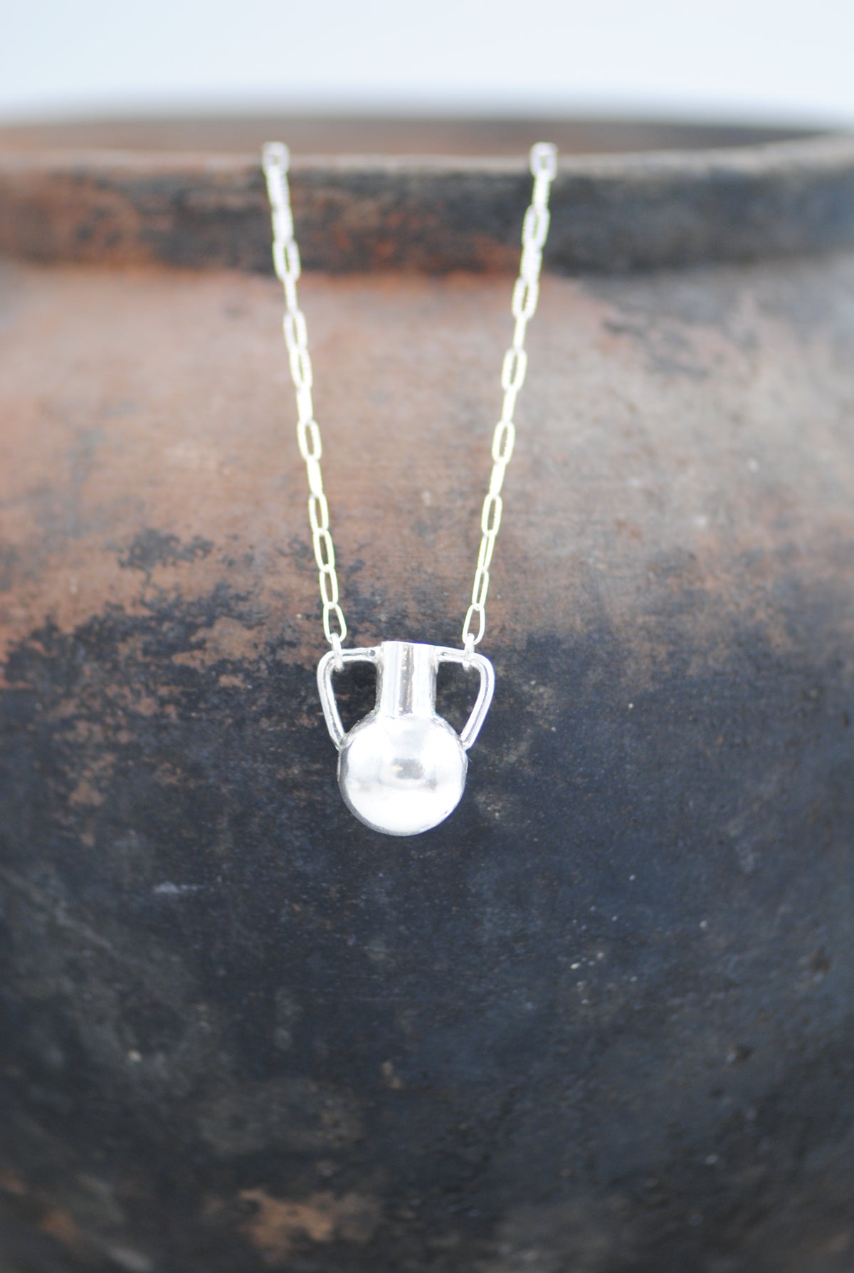 Amphora Vessel Necklace