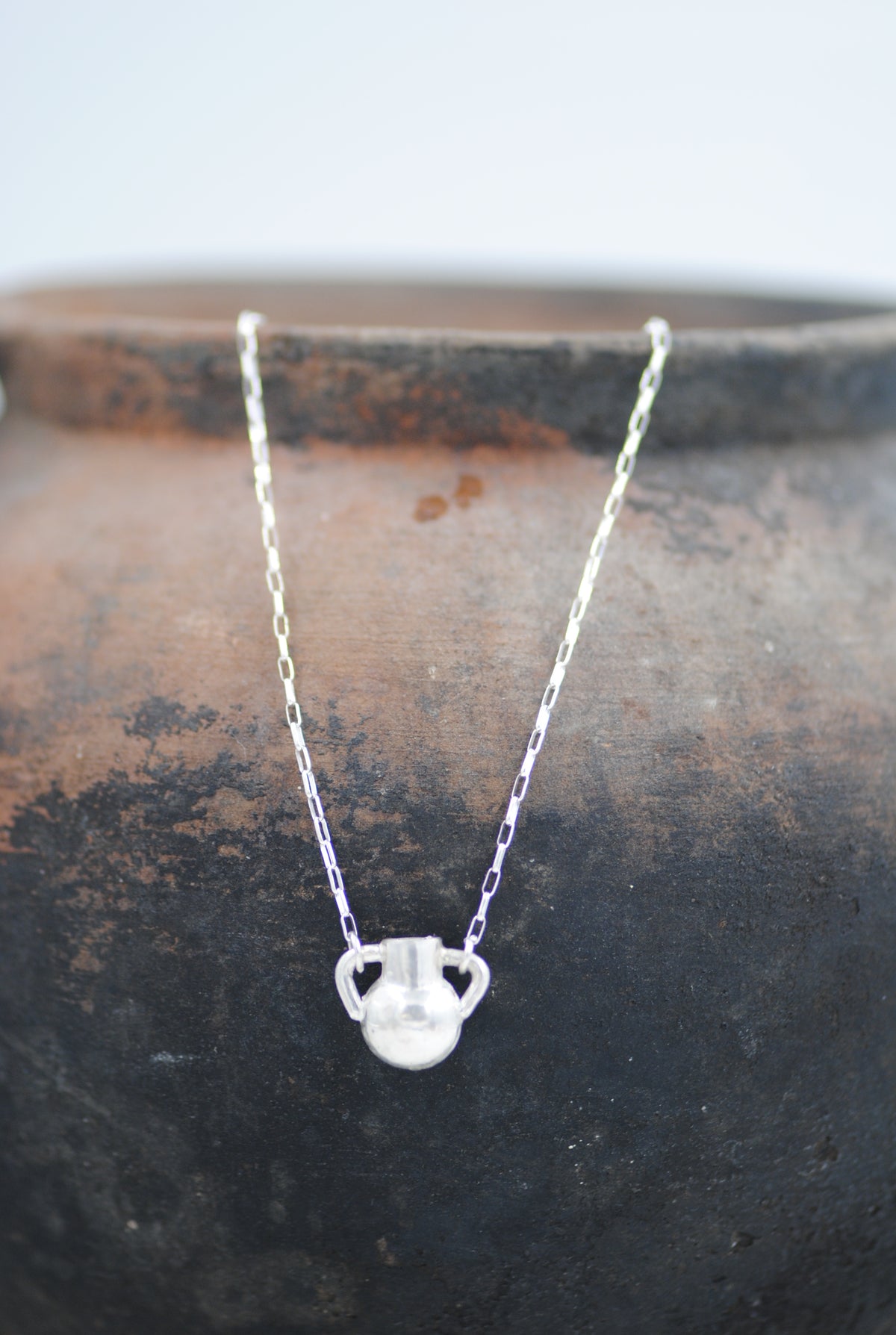 Amphora Vessel Necklace