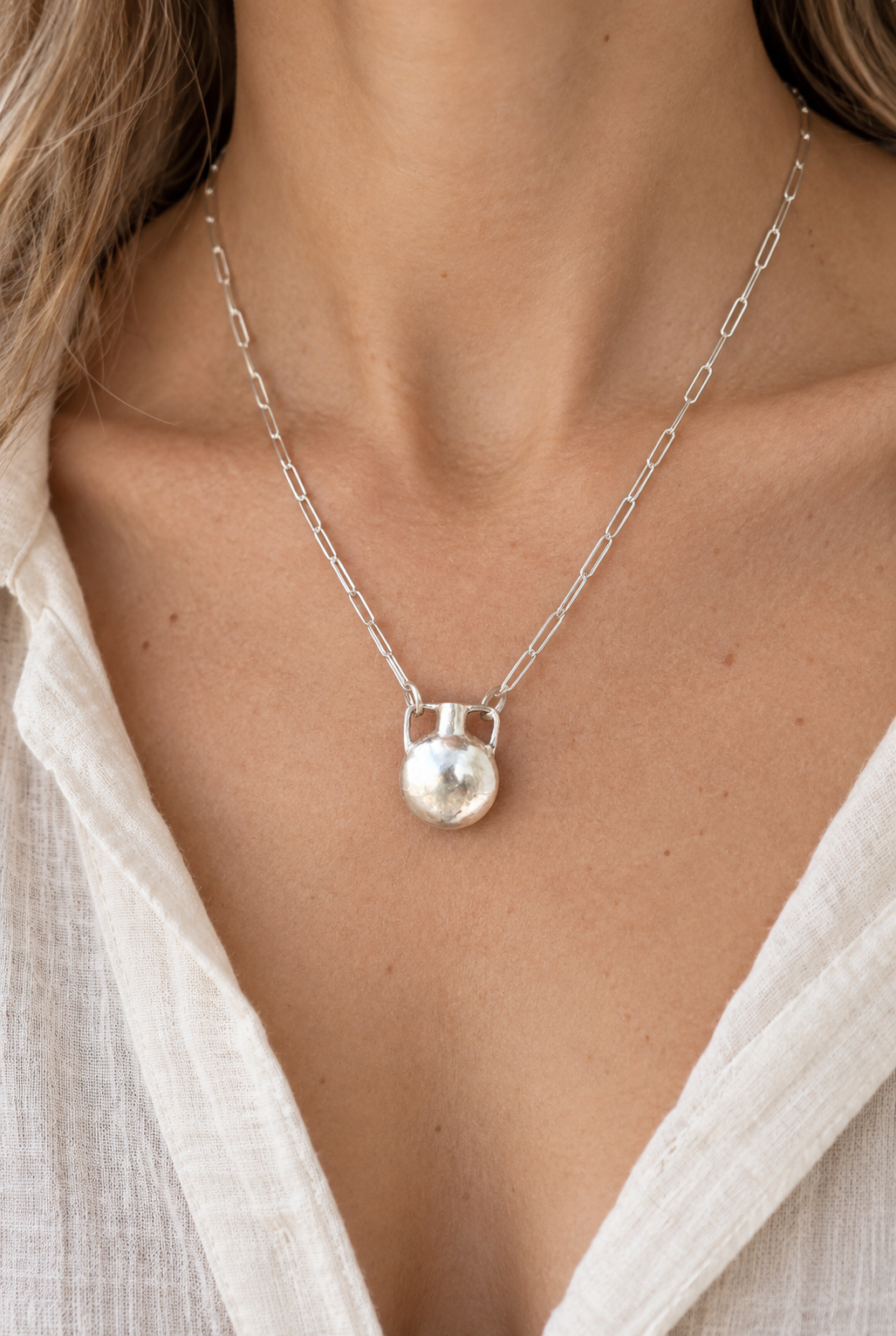 Amphora Vessel Necklace